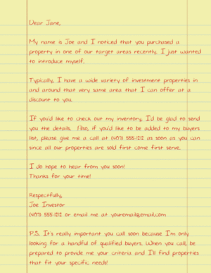 Cash Buyer 2