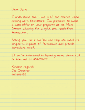 Foreclosure 3