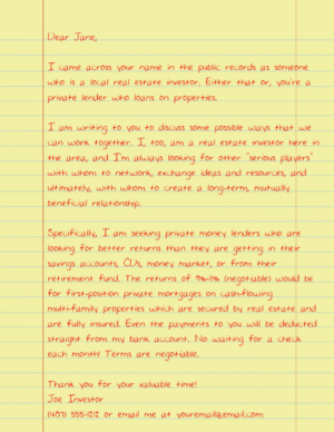 Private Lender 1