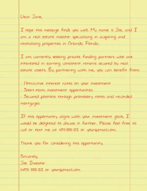 Private Lender 3